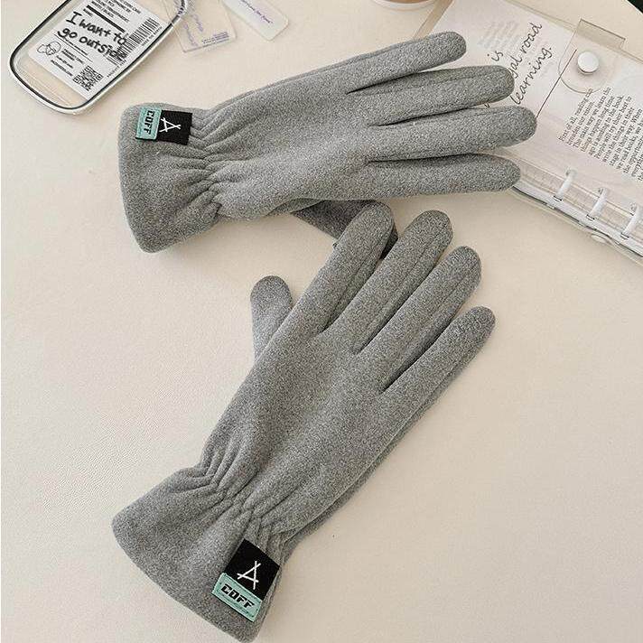 手套女冬季保暖春秋款开车骑行
