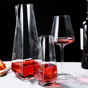 小号酒具 红酒醒酒器扎壶无铅水晶葡萄酒分酒器玻璃倒酒器家用个性