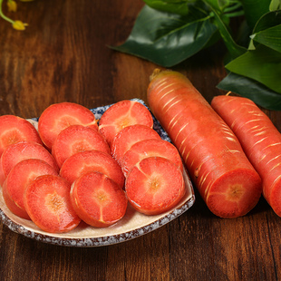 展卉胡萝卜3斤新鲜蔬菜11y