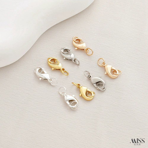 迷饰妮弹簧扣龙虾扣包金保色