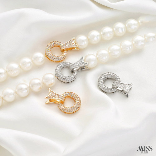 祢饰妮收尾连接扣强保色镀真金