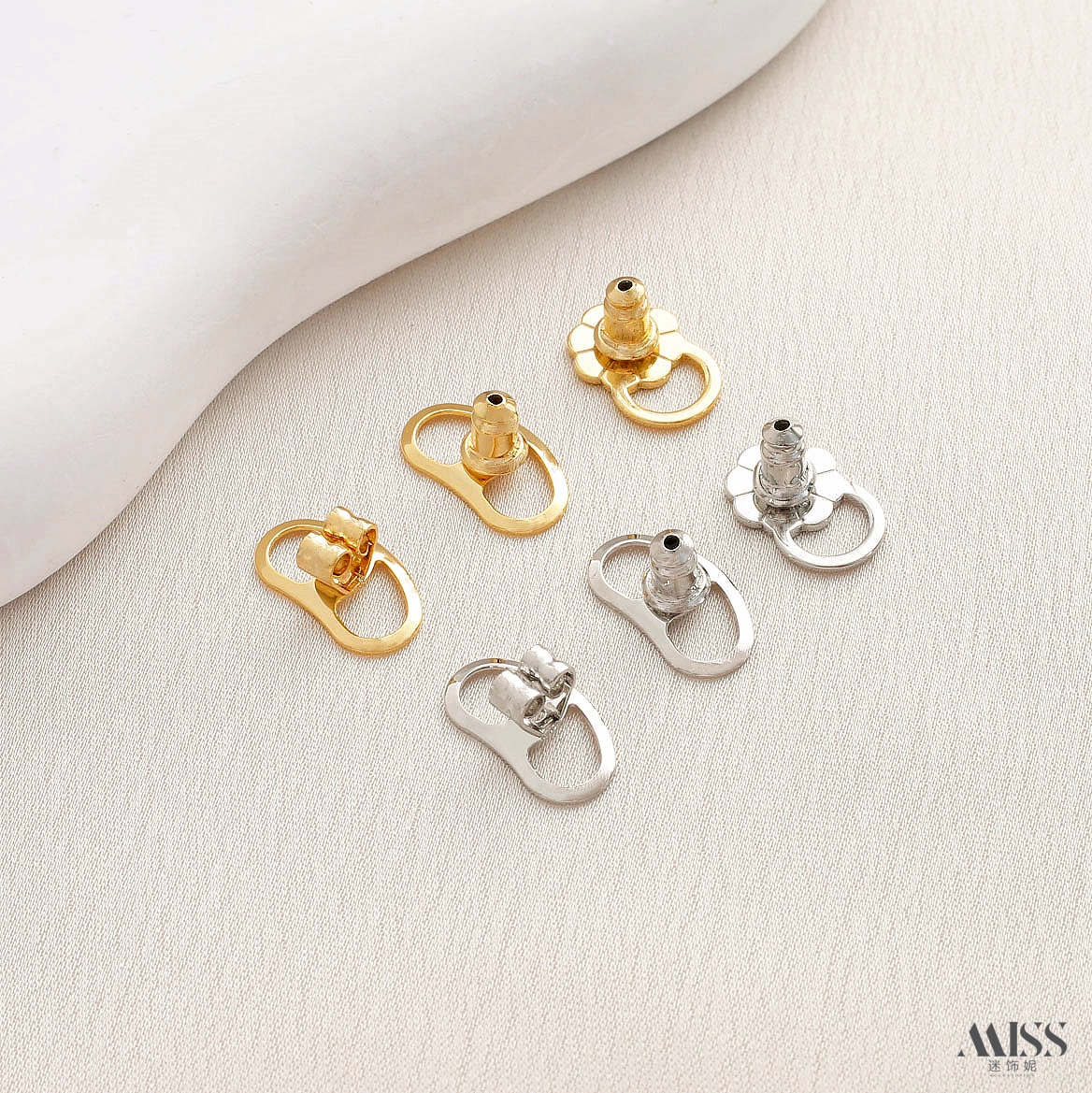 祢饰妮铜镀金强保色耳塞耳堵