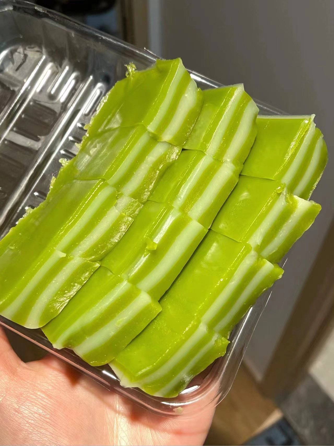 斑斓椰汁糕娘惹糕海南特产千层糕黄金糕泰国糕点竹叶糕椰子糕