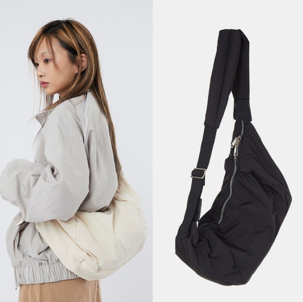 休闲百搭尼龙大容量托特包斜挎包