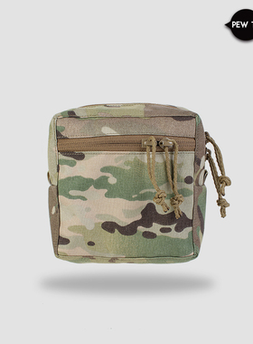 PEWTAC SS款 GP方形杂物包小码 Molle系统拉链小包 腰封副包PH16