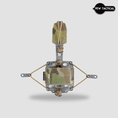 PEWTAC战术头盔用PVS31爷视姨电池固定系统 UA51 法老款