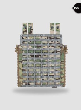 PEWTAC LV119战术背心专用拉链MOLLE背板 TEGRIS 迷彩户外BP06