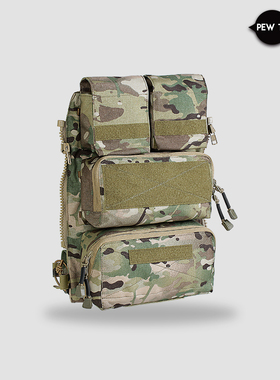 PEWTAC CP款JPC SPC AVS拉链水袋背板包2.0支援背板包迷彩BP03