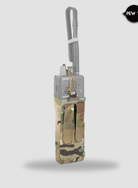 PEWTAC 海狸款鸡肉条侧围专用152内侧molle电台包 THORAX迷彩PH34