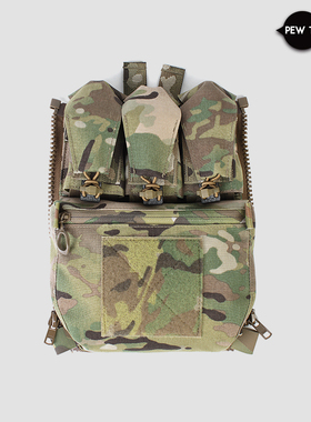 PEWTAC FCPC V5三联多用途支援背板包静音翻盖Ferro法老迷彩 BP05