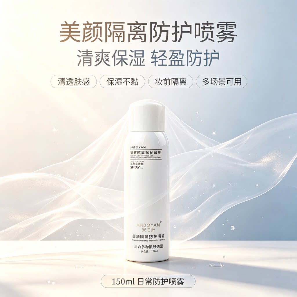安泊妍美颜隔离防护喷雾清爽保湿防晒喷雾