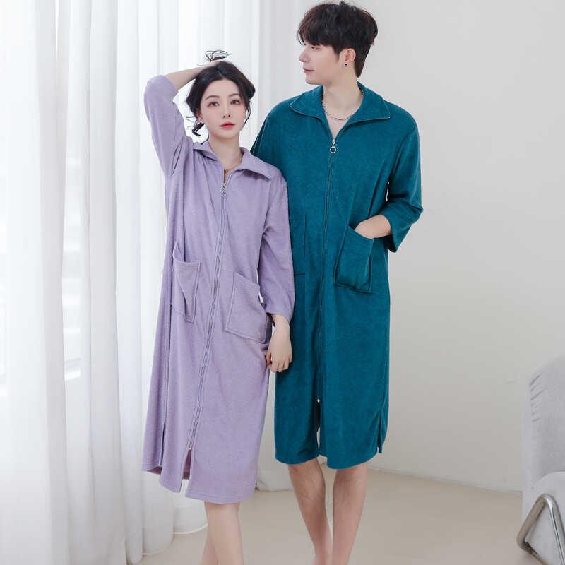 秋冬懒人浴巾可穿男女浴袍大码浴衣薄款浴裙连体睡衣1009c