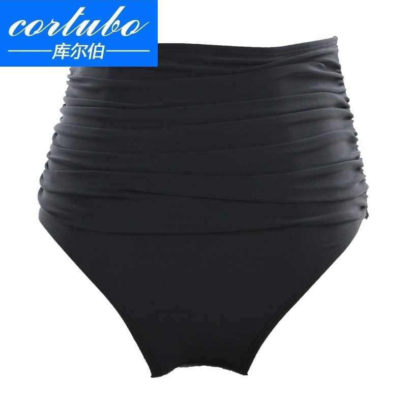 [cortubo库尔伯旗舰店比基尼]CORTUBO单独女士高腰泳裤 遮肚月销量0件仅售842.1元