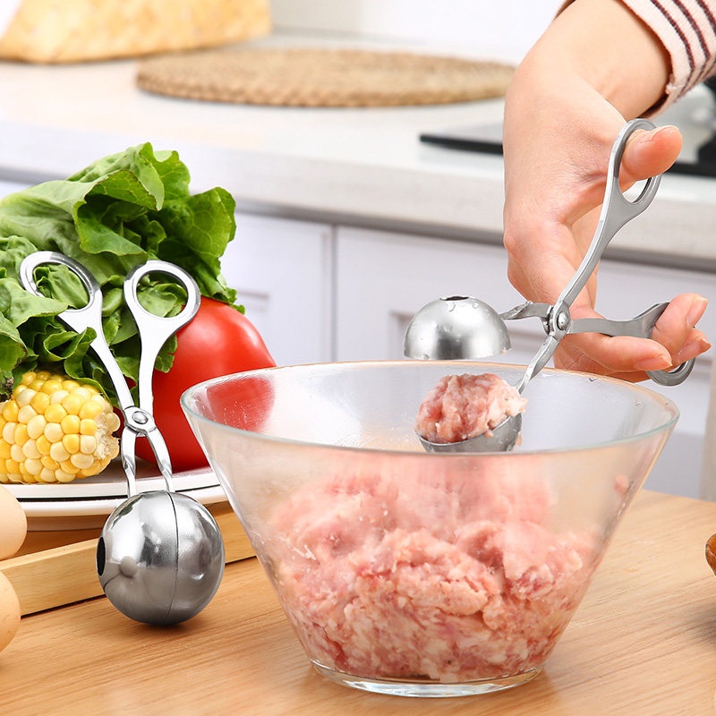 304不锈钢肉丸子制作器做丸子厨房神器炸肉圆汆丸子小工具夹模具