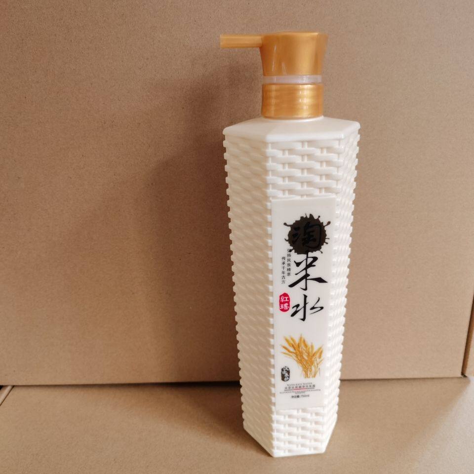淘米水精华米浆丝质顺滑洗发露补水神器750毫升去屑保湿洗发水