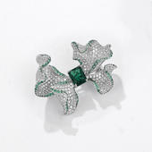 Annaya赵弈钦同款 自然之美蝴蝶结胸针高档配饰首饰节日礼物女款