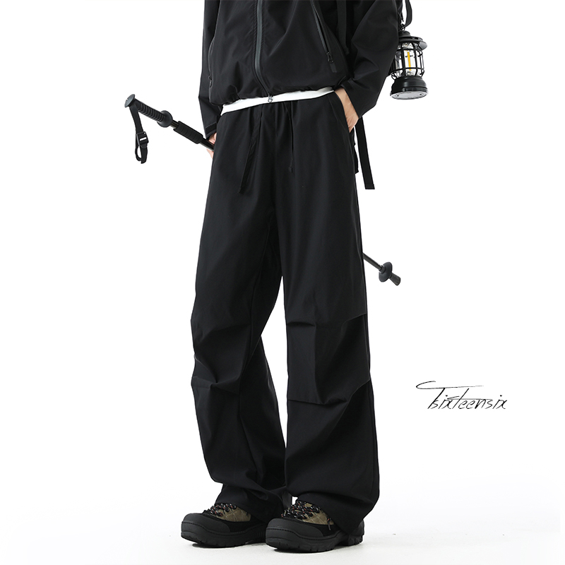 软壳秋冬时尚男伞兵工装裤子冲锋裤带袋包A166-KA5J02-特P36控69，男装工装外套，电商A166