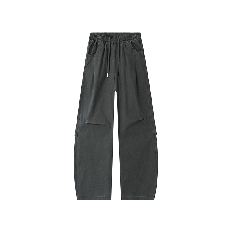 美式复古水洗弯刀裤工装裤男宽松休裤A166-NJ5J06-P50加绒60控85,男装工装外套,电商A166