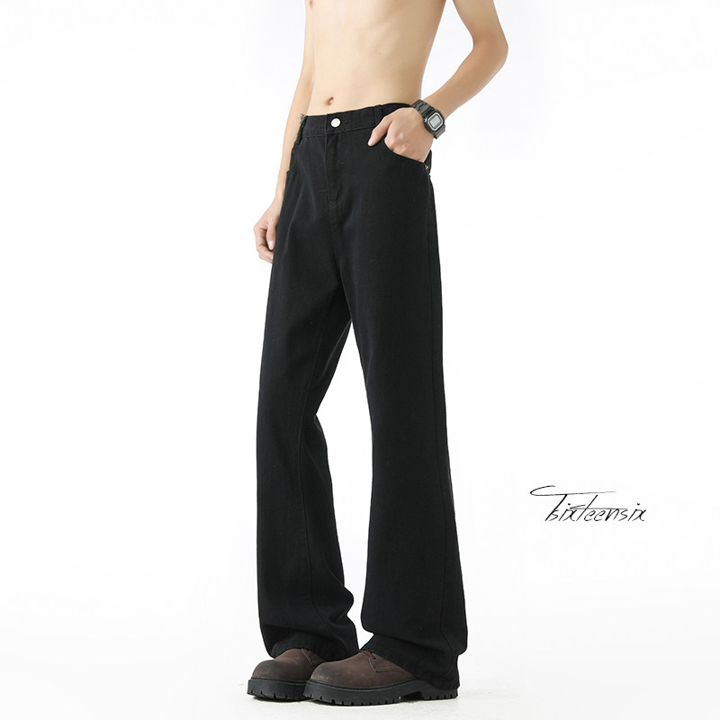 美式高街水洗牛仔裤男春季微喇cleanfit长裤子A166-NA5201-特P32，男装牛仔裤，电商A166