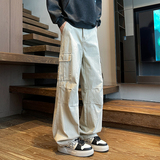 美式复古水洗工装裤男vibe高街宽松休闲裤A166-NC5819-特P45控85，男装工装外套，电商A166