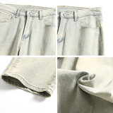 美式cleanfit牛仔裤男春季直筒水洗休闲裤子A166-K019-特P40控68，男装牛仔裤，电商A166