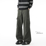 美式复古工装裤男高街宽松直筒休闲长裤A166-NC5819-特P45控85，男装工装外套，电商A166