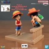 Япония Bandai WCF One Piece Storyline VOL.12 Фигурка Луффи Эйса модель автомобиля украшение подарок для мужчин