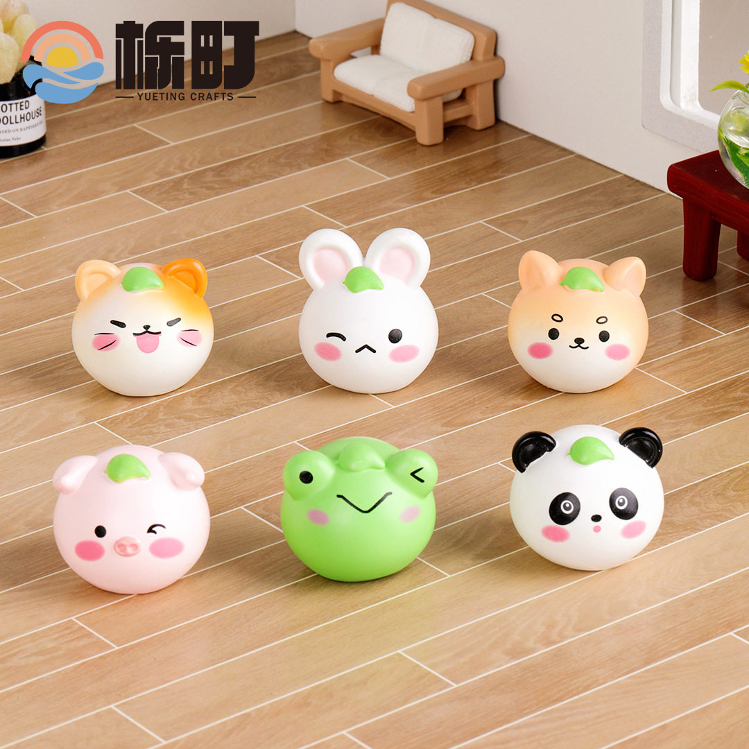新款可爱崽崽小动物微景观摆件DIY园艺装饰工艺品 桌面车载小摆件,家居饰品,桌面摆件,淘宝优惠券,粉丝福利购,淘宝优惠卷