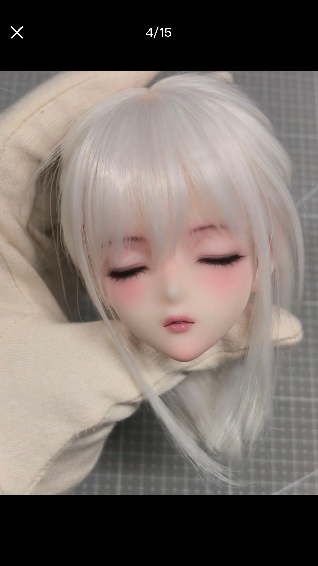 bjd娃娃头3d打印头像代打打印代打服务图片