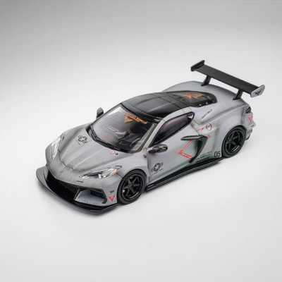 FINE MODEL 1:64 雪佛兰 科尔维特Corvette C8 LB 合金汽车模型