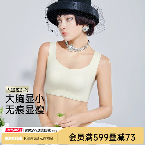 润微提拉内衣大胸10号杯