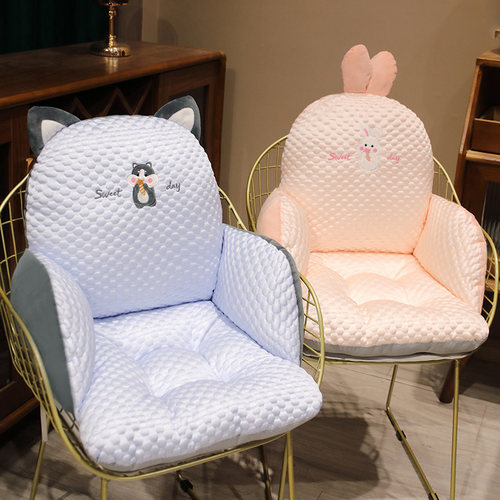 冰豆豆半包围坐垫靠垫一体座椅垫