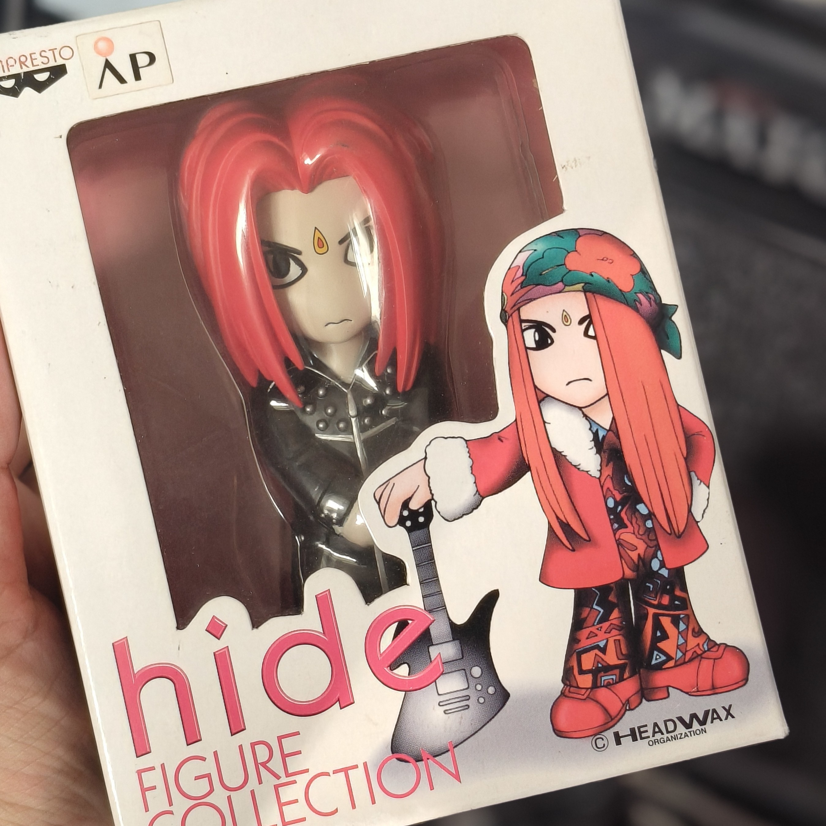绝版全新x-japan Hide Figure collection 公仔 手办