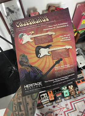 eric clapton Crossroads  fender 彩页