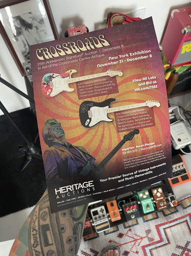 eric clapton Crossroads  fender 彩页