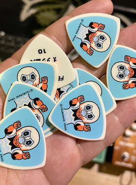 Fernandes 90年代 外星人 图案吉他拨片