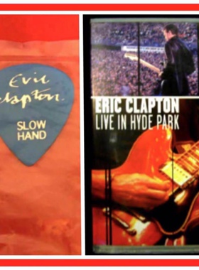 eric clapton 1996年 伦敦公演吉他拨片 纪念款