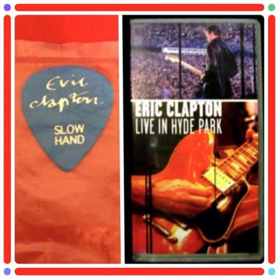 eric clapton 1996年 伦敦公演吉他拨片 纪念款