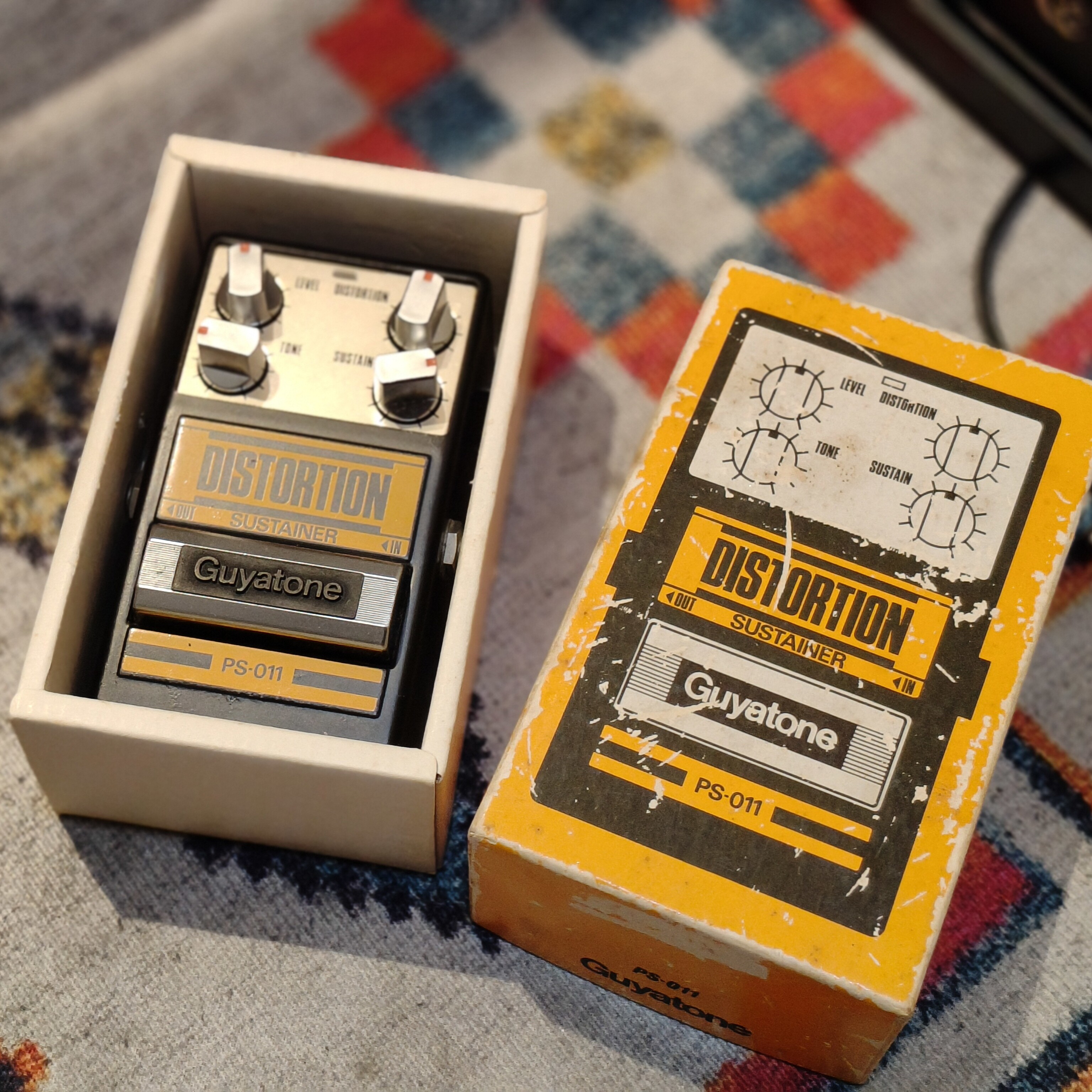 1983年guyatone ps011 复古失真单块效果器