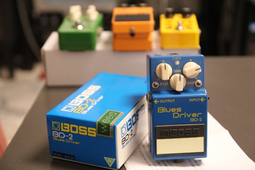 日版wdmod boss bd2 bluesdriver超级 过载效果器