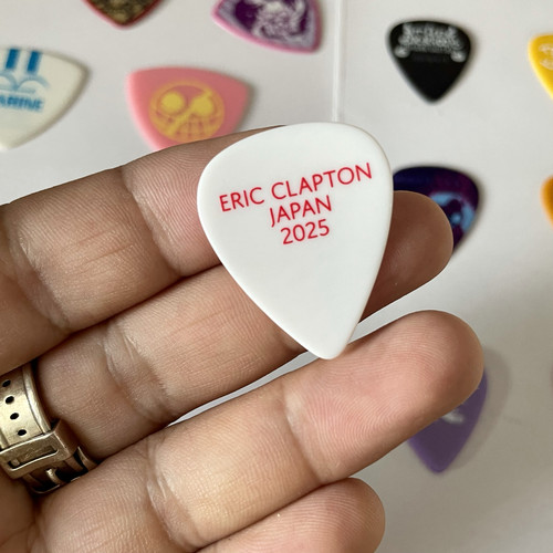 绝版 2025 Eric clapton 演唱会 吉他拨片