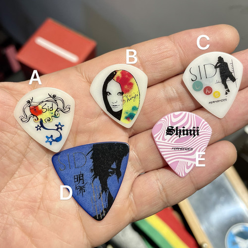 正版日产esp fernandes SID 吉他拨片限定 现货