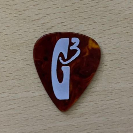 绝版1997 G3 演唱会 吉他拨片 joe/Steve vai/eric johnson