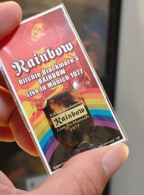 1977 Ritchie blackmore  rainbow 演出纪念 绝版拨片