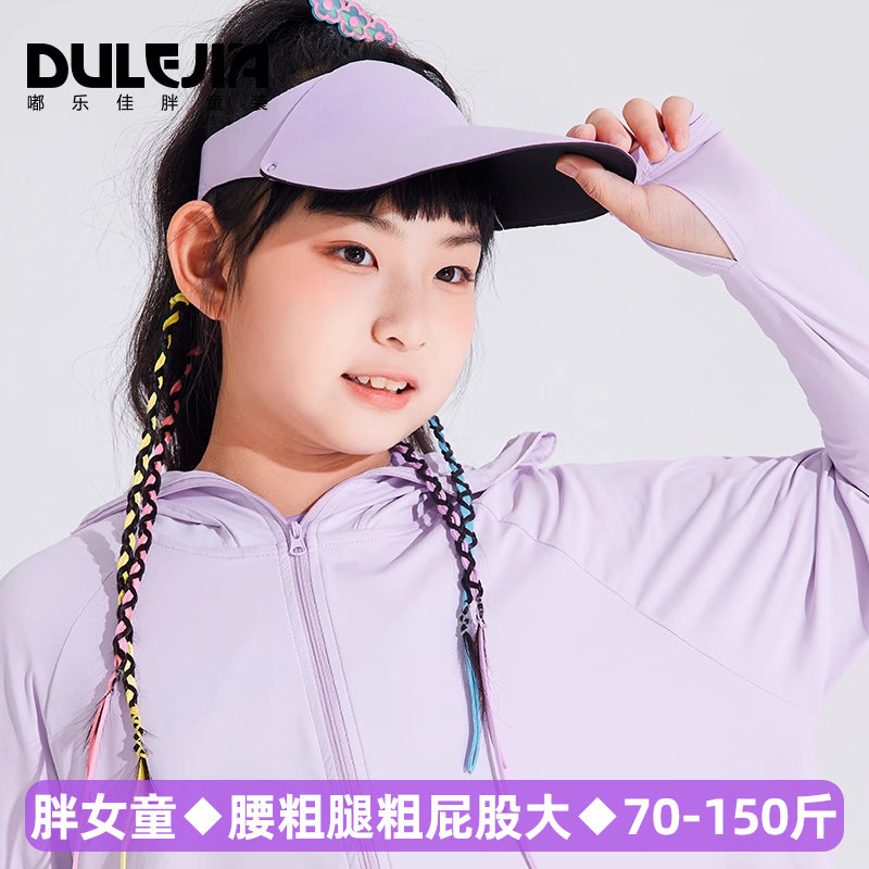 嘟乐佳胖童空顶防晒帽图片