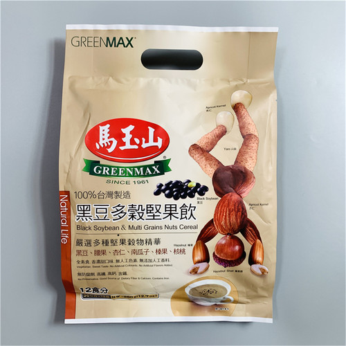 台湾马玉山黑豆多谷坚果高钙麦片