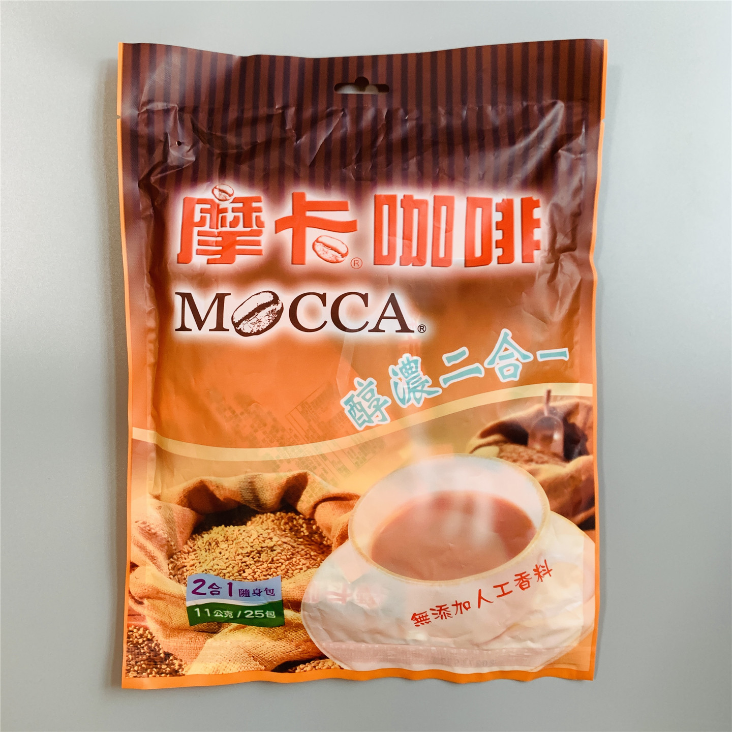 摩卡台湾速溶醇浓二合一咖啡