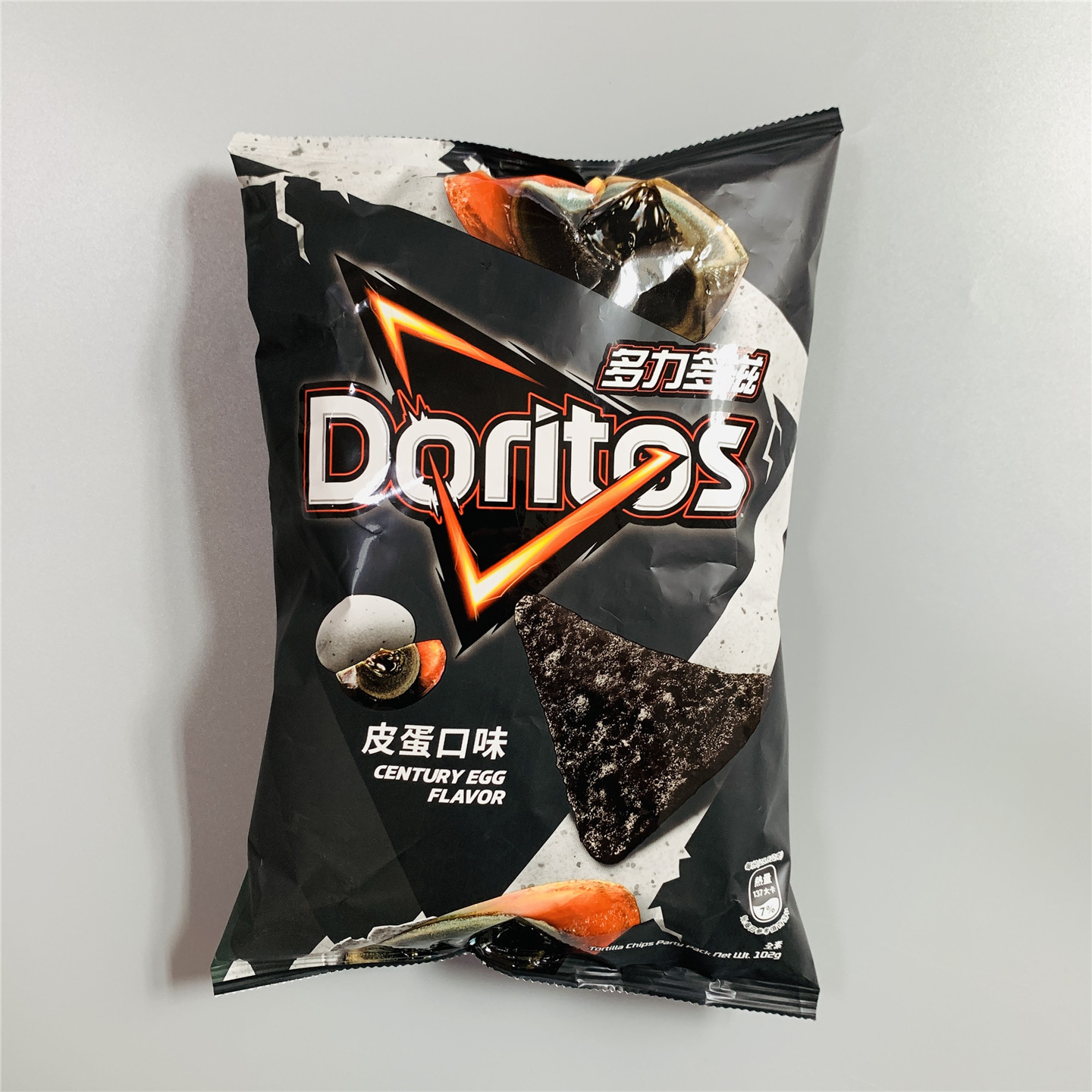 多力多滋皮蛋味玉米片图片