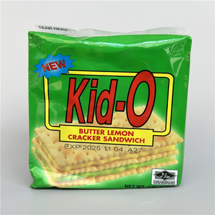 台湾采购Kid O日清三明治饼干奶油草莓柠檬口味夹心苏打饼干136g