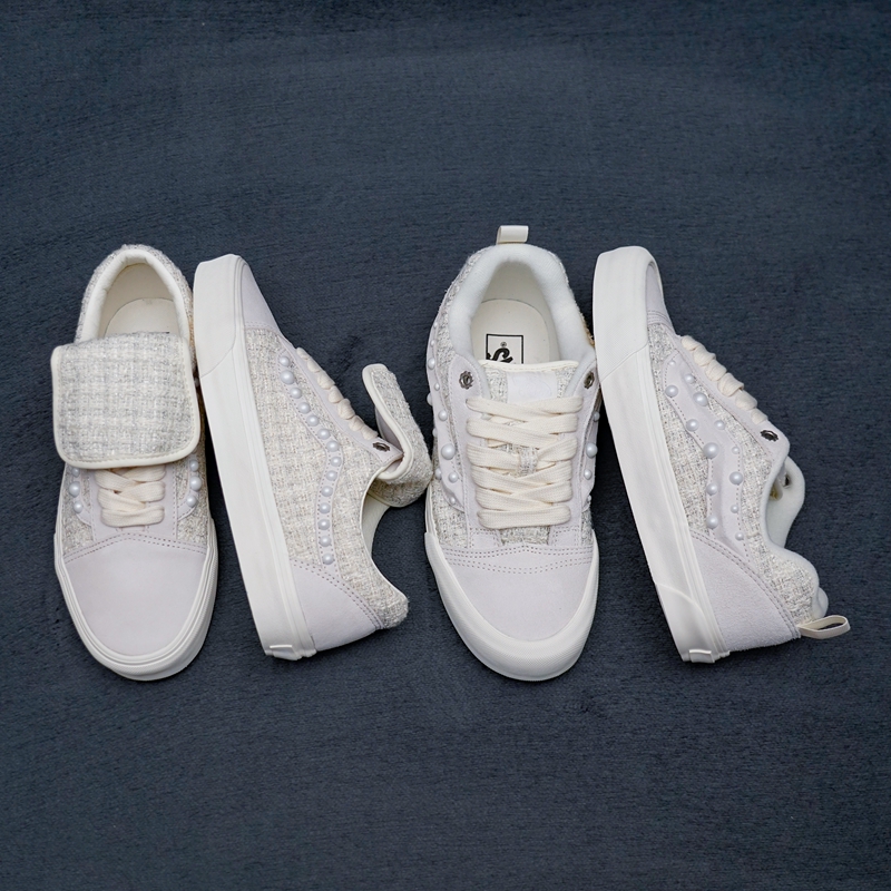 范斯蛇年限定联名低帮小香风板鞋